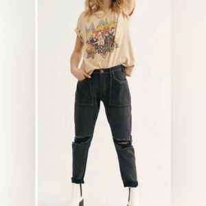 NWT Free People One Teaspoon Saints Boyfriend Distressed Jeans